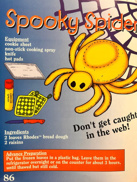 Spooky Spider Treats: A Simple Halloween Tradition with Rhodes Bake-N-Serve Dough