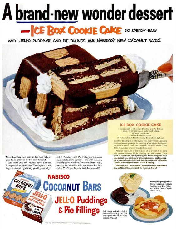 Vintage Kitchen Dessert Secret - The Ice Box Cake!