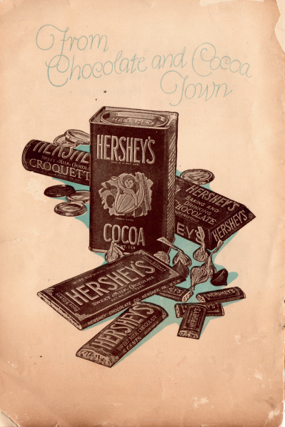 "From Chocolate and Cocoa Town" Vintage Cookbook (Digital Download!)