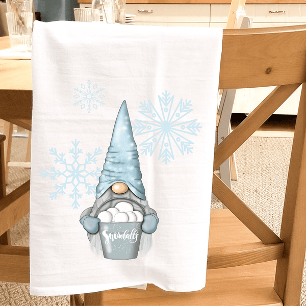 Winter Wreath Gnome Kitchen Towel – Kitchen BillBoards
